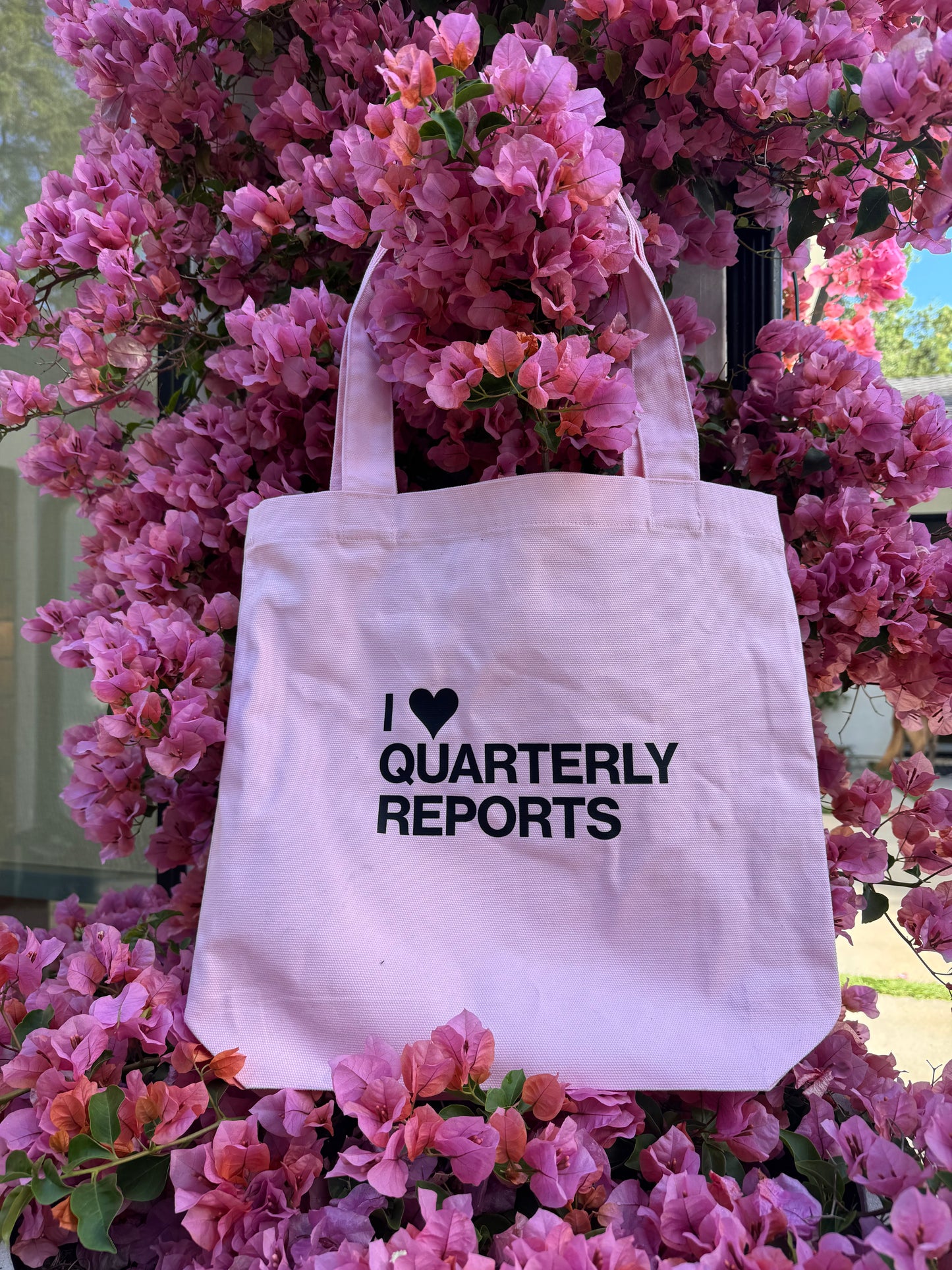 TOTE: I LOVE QUARTERLY REPORTS